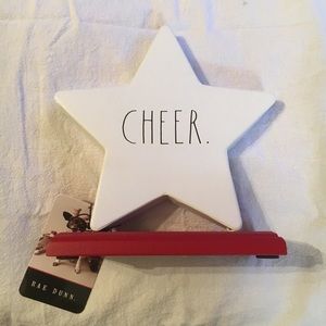 2019 Rae Dunn metal “cheer” Star